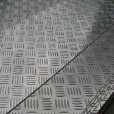 Лист нержавеющий рифленый г/к квинтет AISI 304 3 мм