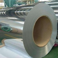 Рулон нержавеющий х/к зеркальный BA+PI с бумажным слоем AISI 201 0,7 мм ASTM A240